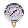 Stainless steel radial pressure gauge D.63 mm with 1/4 glycerine