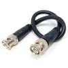 DRUT 25cm short BNC to BNC Cable Lead, Coaxial RG59/RG59U