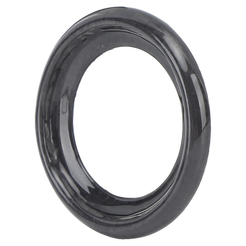 Start Button Ring Cover Carbon Fiber Start Stop Decor Sticker