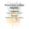 PRECIOUS PEBBLE Positive Vibes Beaded Bracelet – Natural Carnelian &