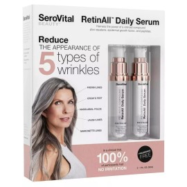 SeroVital RetinAll Daily Serum, Potent Retinoid Compound 1.0 Oz, 2-pack