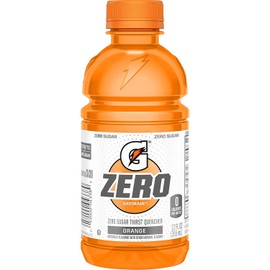 Gatorade G Zero Thirst Quencher, Orange, 12 Ounce (Pack of 24)