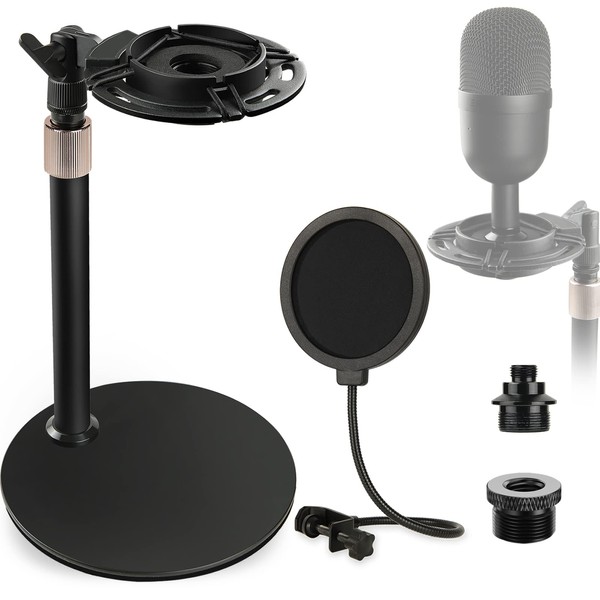 Frgyee Seiren Mini Desktop Microphone Stand with Microphone Spider and