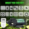 Moongiantgo Reptile Humidifier - Reptile Misting System with 4PCS 360°Adjustable
