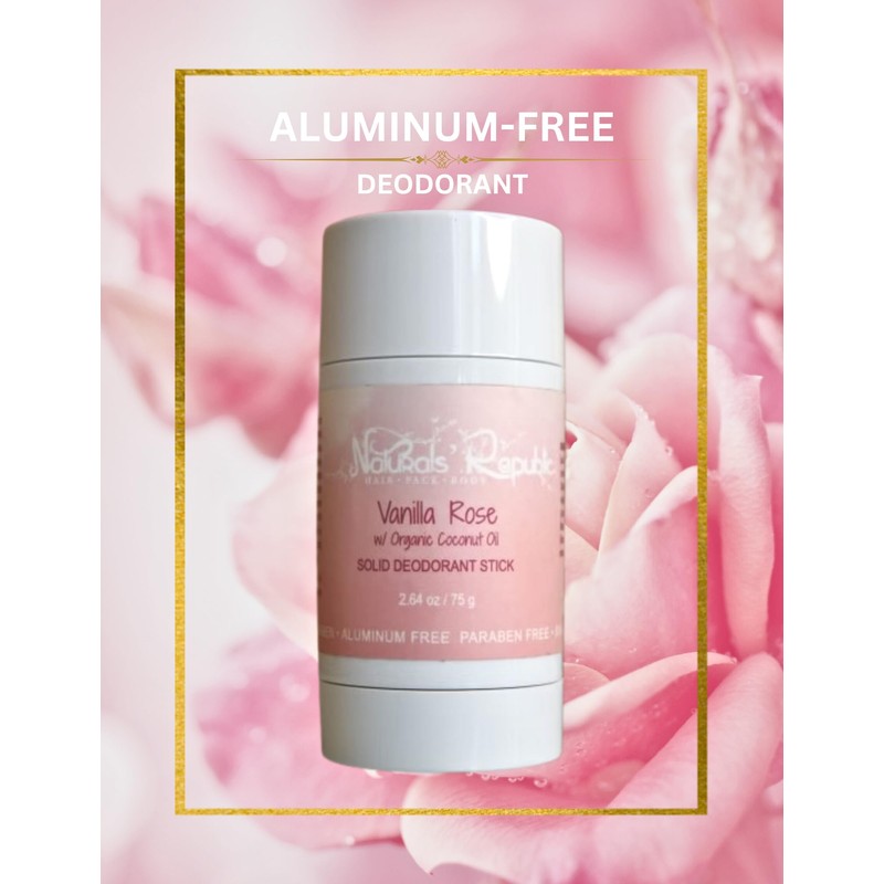ALL NATURAL DEODORANT (Vanilla Rose)