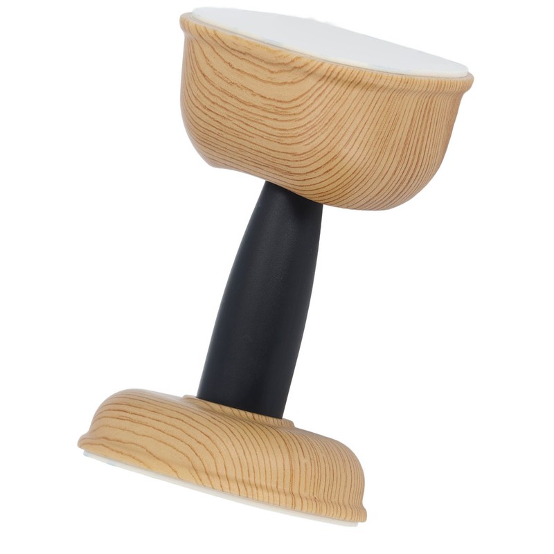 Door Stopper Non Magnetic No Drilling Windproof Wood Grain Invisible