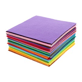 Gatuida 50pcs Craft Felt Sheets Soft and Durable Fabric for DIY Projects Sewing Patchwork Quilting and School Crafts