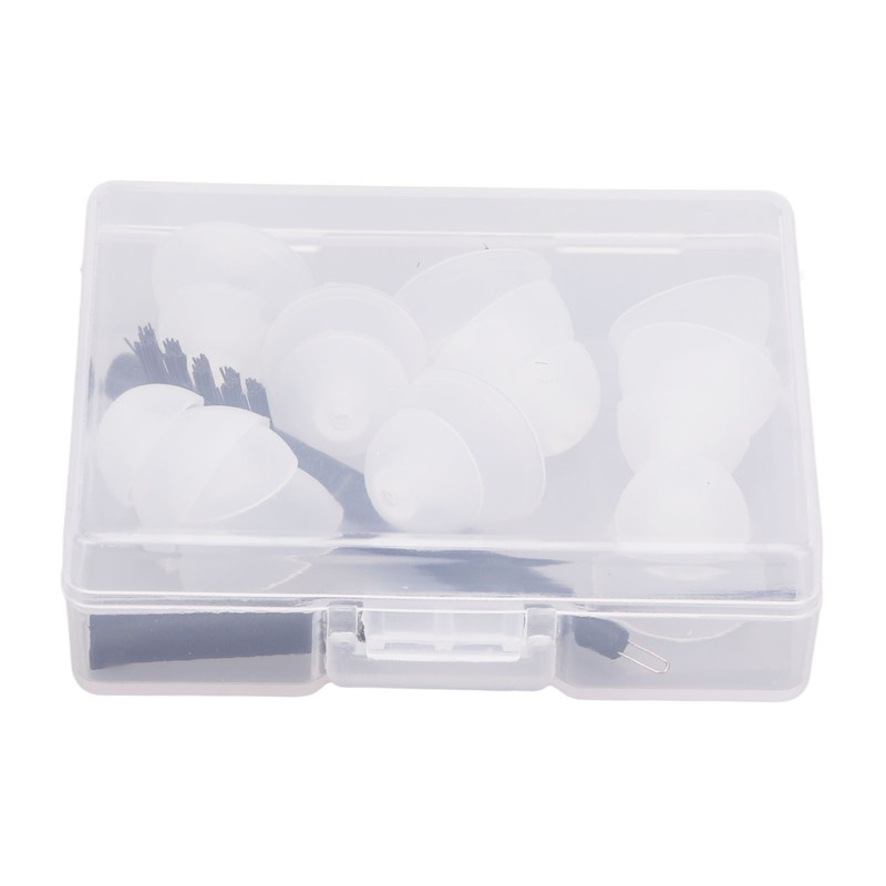 Silicone Hearing Amplifier Dome Earplug Set Professional Hearing Amplifier Cleaning