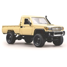 HLSFWDRIVE RC Truck 1/12 RC Rock Crawler 4x4 Toyota Land Cruiser Remote Control Pickup Off Road RTR 2.4GHz All Terrain with 280 Brushed Motor Proportional Throttle Steering for Adult MN-82