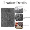 Chenille Plush Dog Pad, Highly Absorbent Microfiber Door Mat and