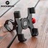 Universal ROCKBROS Bike Phone Mount, Aluminum Motorcycle Cellphone Holder Handlebar
