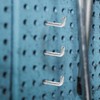 PartyKindom Hardware Hook 12 Pcs Heavy Duty Hole Hooks for