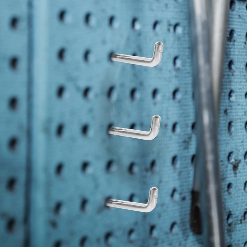 PartyKindom Hardware Hook 12 Pcs Heavy Duty Hole Hooks for