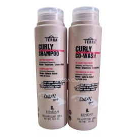 Lendan Curly Lendan Shampoo Rizos + Acondicionador Co-wash 300m C/u
