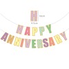 Happy Anniversary Banner, Wedding Anniversary Party Funny Paper Sign Party