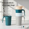 zoeynex Reusable Plastic Cups (12 oz) - Set of 4