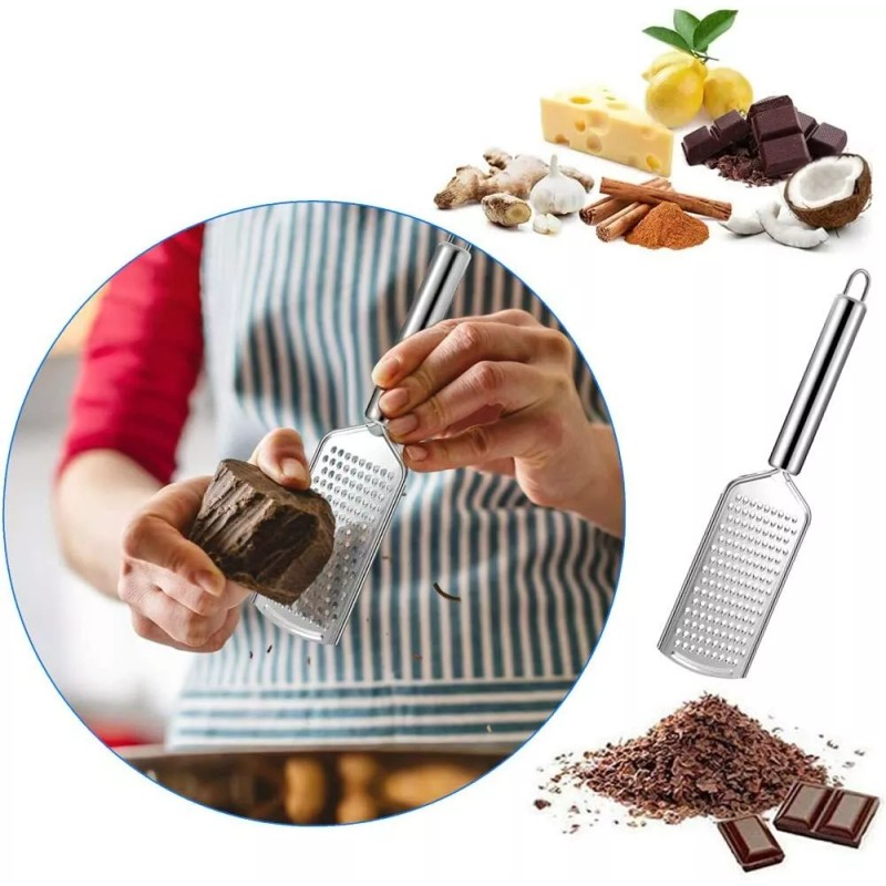 Stainless Lemon Zester Cheese Grater Stainless Steel Vegetable Fruit Chocolate
