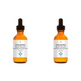 Bella Brighton Hyaluronic Acid Serum 25ml/50ml Anti Ageing Anti Wrinkle No Surgery Face Lift (Twin 50 ml)
