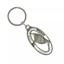Chukar Keychain, B035KC, 2 Inches, Game Bird, Hunting, Wildlife, Gift, Metal