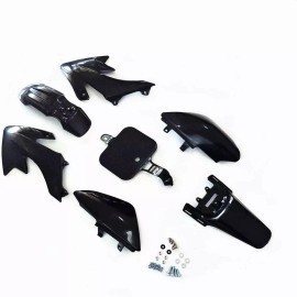 Unbranded Black Plastics Fender Body Set for TAOTAO DB10 DB14 110cc Dirt Pit Bike