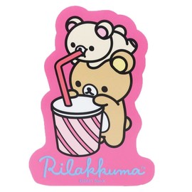 Rilakkuma [Sticker Vinyl Die Cut] Sticker / Juice San-X