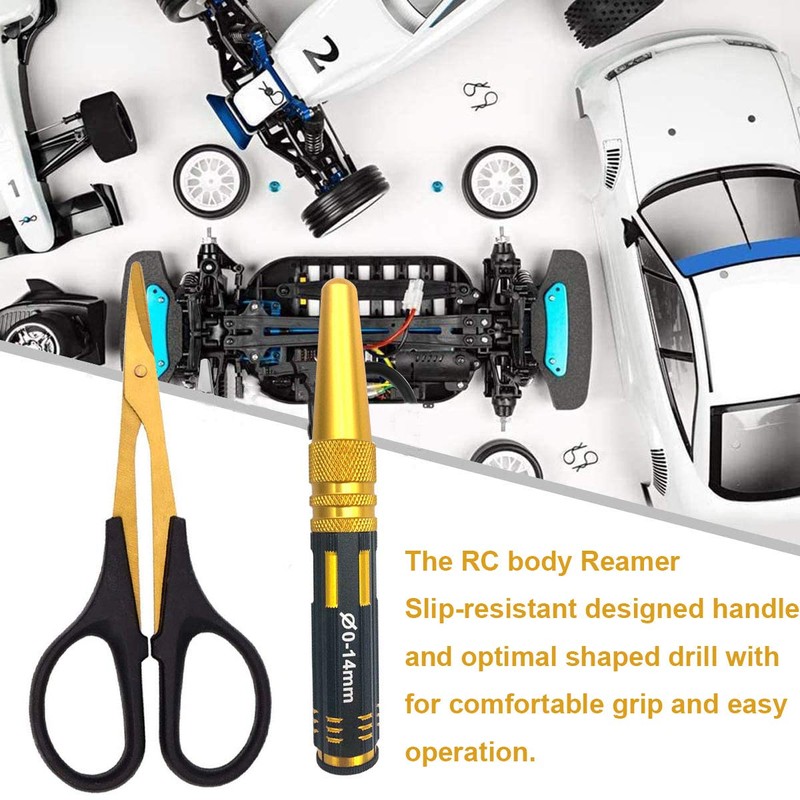 Body Reamer 0-14 mm Hole Punch with Sleeves and Curved