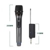 HUACAM Wireless Karaoke Microphone, 8-Hour Battery Handheld Mic with Recharging