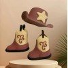 Decoración Pastel De Vaquero Del Oeste Para Fiesta Cumpleaño Rdffcoo