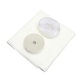 WHAMVOX 1set Mosquito Screen Net Removable Fly Screen Mesh for Window Door Netting DIY Kit