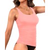 Yonique - Tankini para mujer, solo con control de barriga,