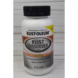 Rust-Oleum Rust Dissolver Jelly 8 OZ Ideal For Heavy Rust Stops Rust