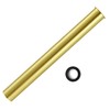 OPERMAXER Flanged Sink Tailpiece 1-1/4 in. OD, 12 inch Brass