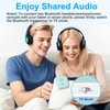 LENDAWAY Bluetooth 5.4 Transmitter Receiver 2-in-1, Dual Link Wireless Transmitter