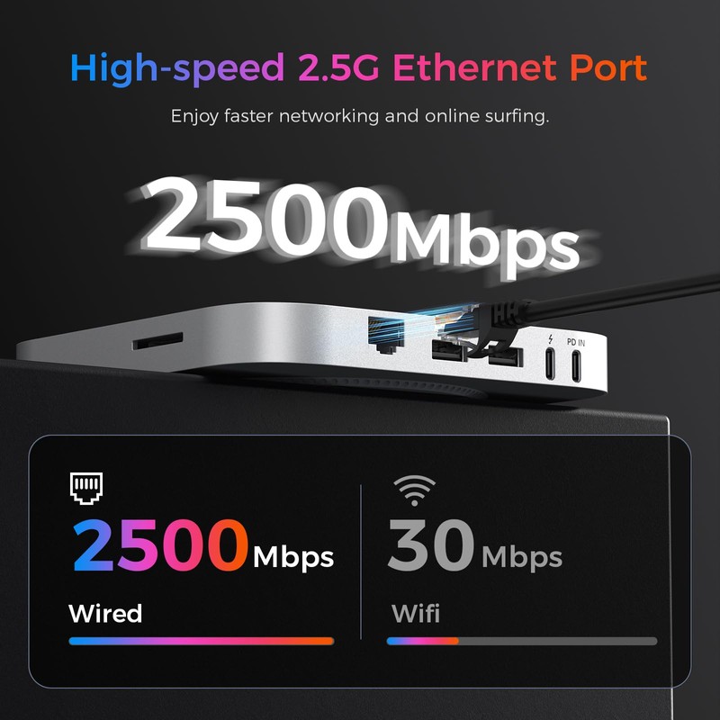 Beelink Mate SE-A 80Gbps USB-C Docking Station for SER8/SER9 PRO