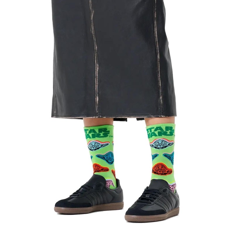 Happy Socks Star Wars™ Yoda Socks, Green