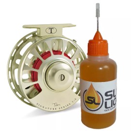 Tibor Slick Liquid Lube Bearings, BEST 100% Synthetic Oil for Tibor or Any Fly Reel - Slick Liquid Oil Only