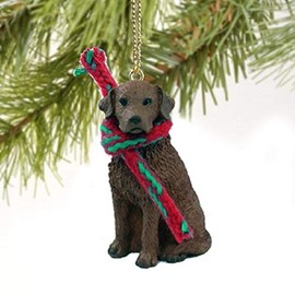 1 X Chesapeake Bay Retriever Miniature Dog Ornament by Conversation Concepts