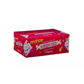 Smarties Candy Rolls Bulk Pack 160 Count Vegan Gluten Free Nostalgic Treats