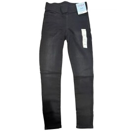 Cat & Jack Girls' Mid-Rise Pull-On Jeggings - Cat & Jack Black 14