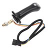 2Pcs 3 Buttons Excavator Joystick Handles, Joystick Handle for Doosan