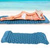 Camping Sleeping Pad Mat Foot Press Inflatable Cushion Mattress for