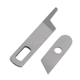 2 Pcs Sewing Machine Blade Multi Function Household Overlocker Upper and Lower Knife Set Fit for Singer 14CG744 14CG754 14SH644 14SH654 14SH744 14SH754 14SH764