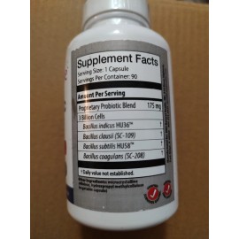 Just Thrive Probiotic & Antioxidant Spore Based Supplement 90 Capsules Exp 4/26