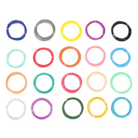 CHILDWEET High Success Rate 3D Printing Pen Filament 1.75mm Filament Refills 20 Color Assortment for Beginners and Professionals