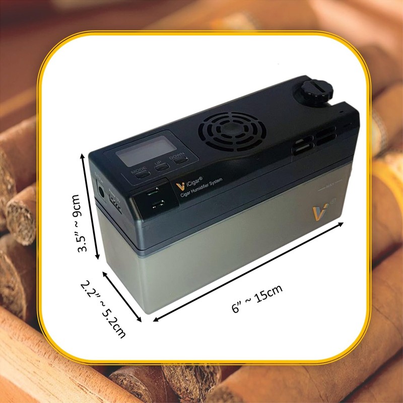 Le Veil 7th Gen iCigar Humidifier System DCH-12V7 for 50CT