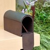 Heavy Duty Mailboxes for Outside, Post Mount Mailbox,Decorative Mailboxes Outside