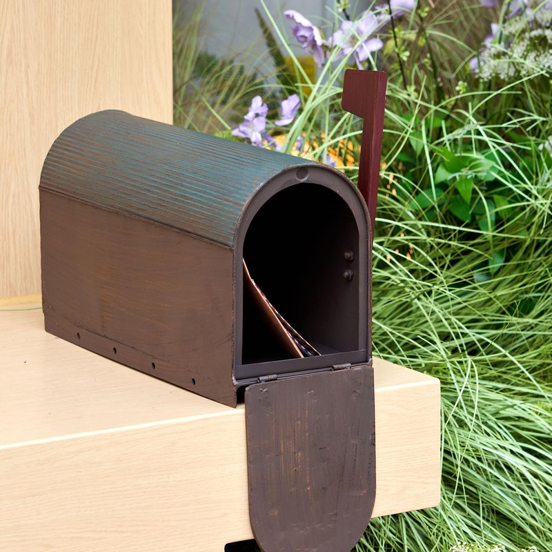 Heavy Duty Mailboxes for Outside, Post Mount Mailbox,Decorative Mailboxes Outside