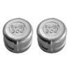 Beduan Stainless Garden Hose Caps with Washers 3/4" GHT Female