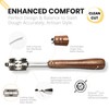 Handcrafted Bread Lame Made of Rich Dark Walnut Wood -