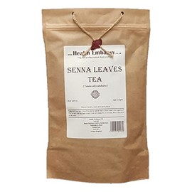 Health Embassy Senna Leaves Herbal Tea | Senna alexandrina (100g)